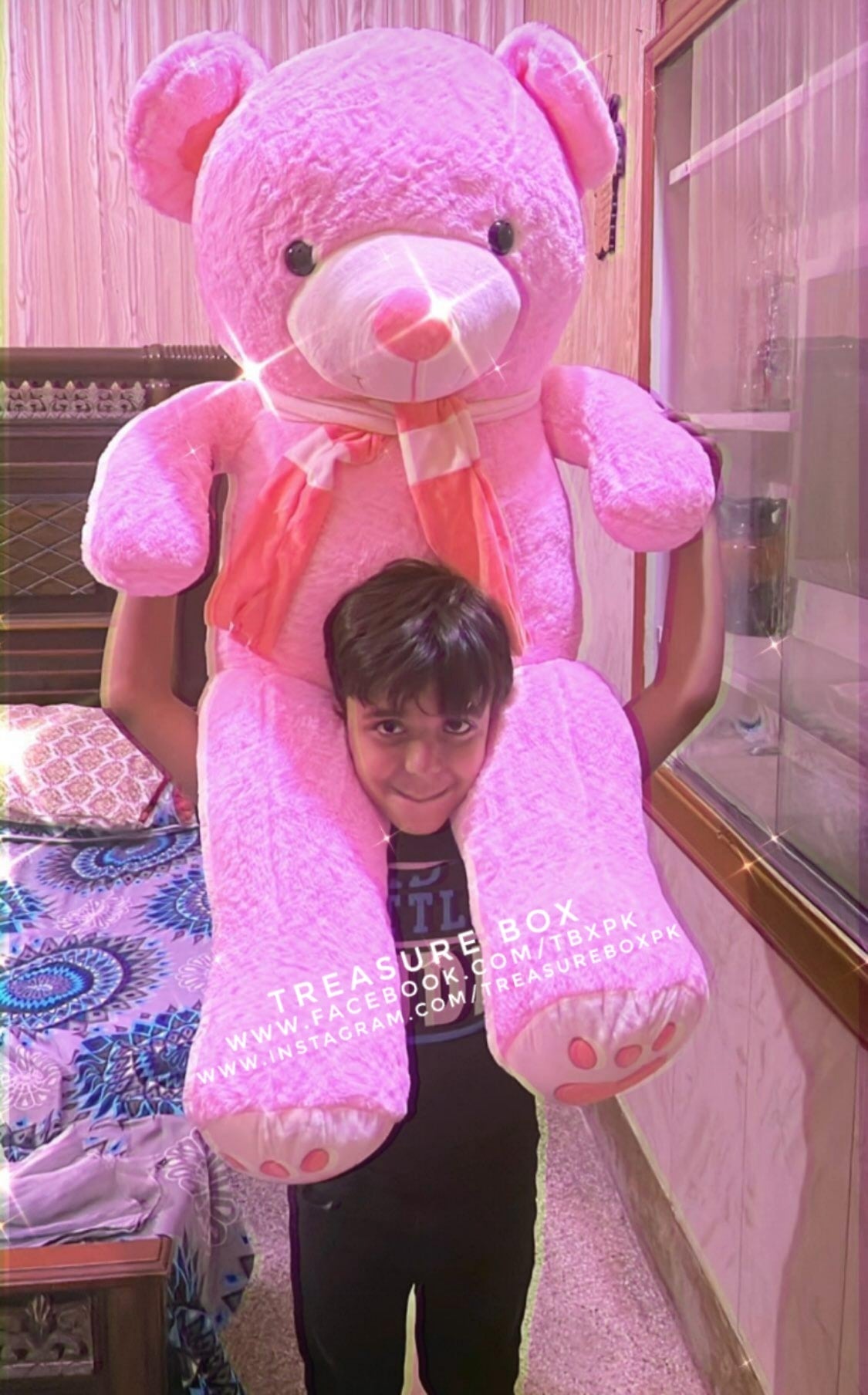 'StorMe' 3.8 Feet Teddy Bear