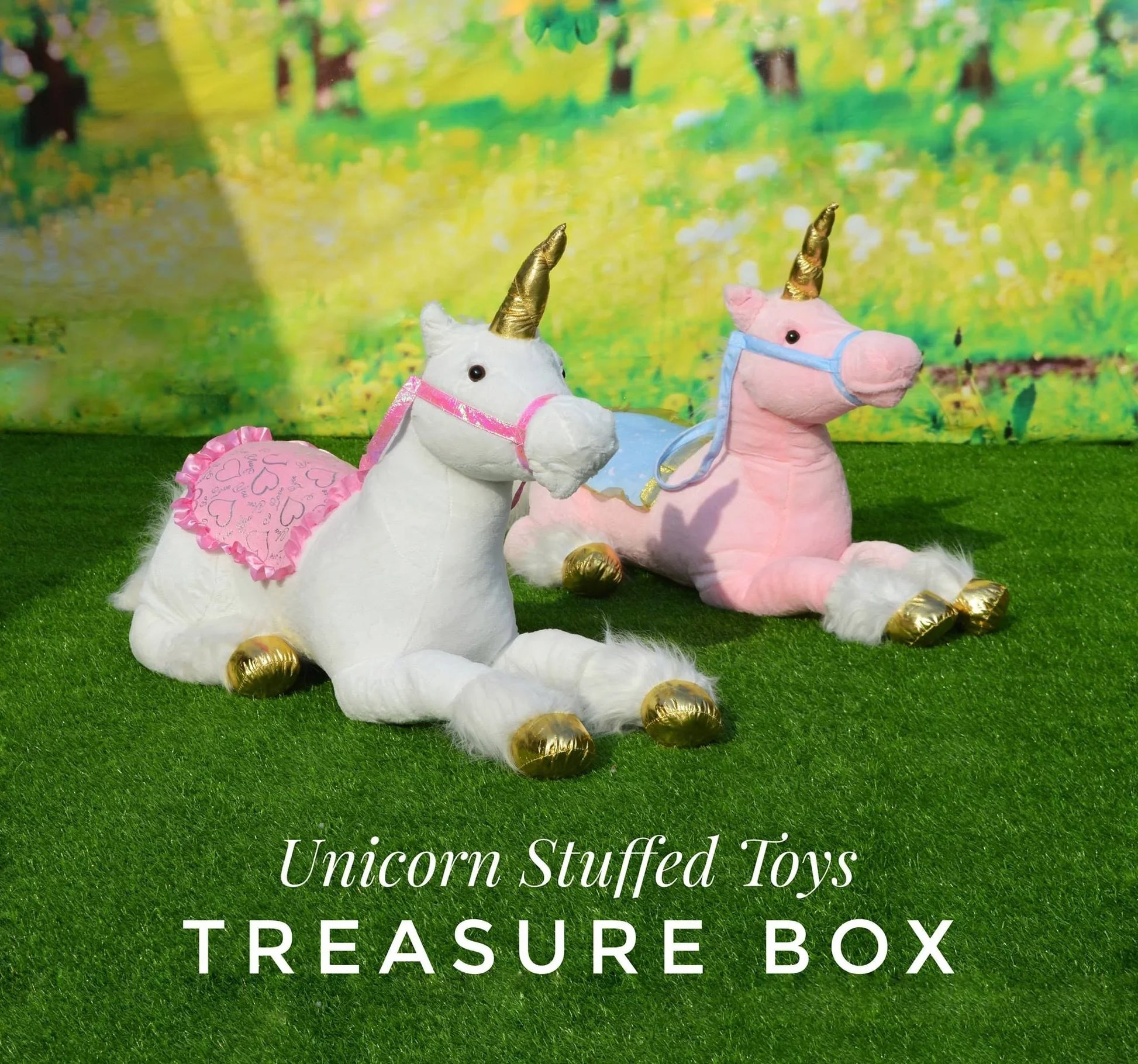 'Royal' Unicorn Stuffed Toy (3 Feet)
