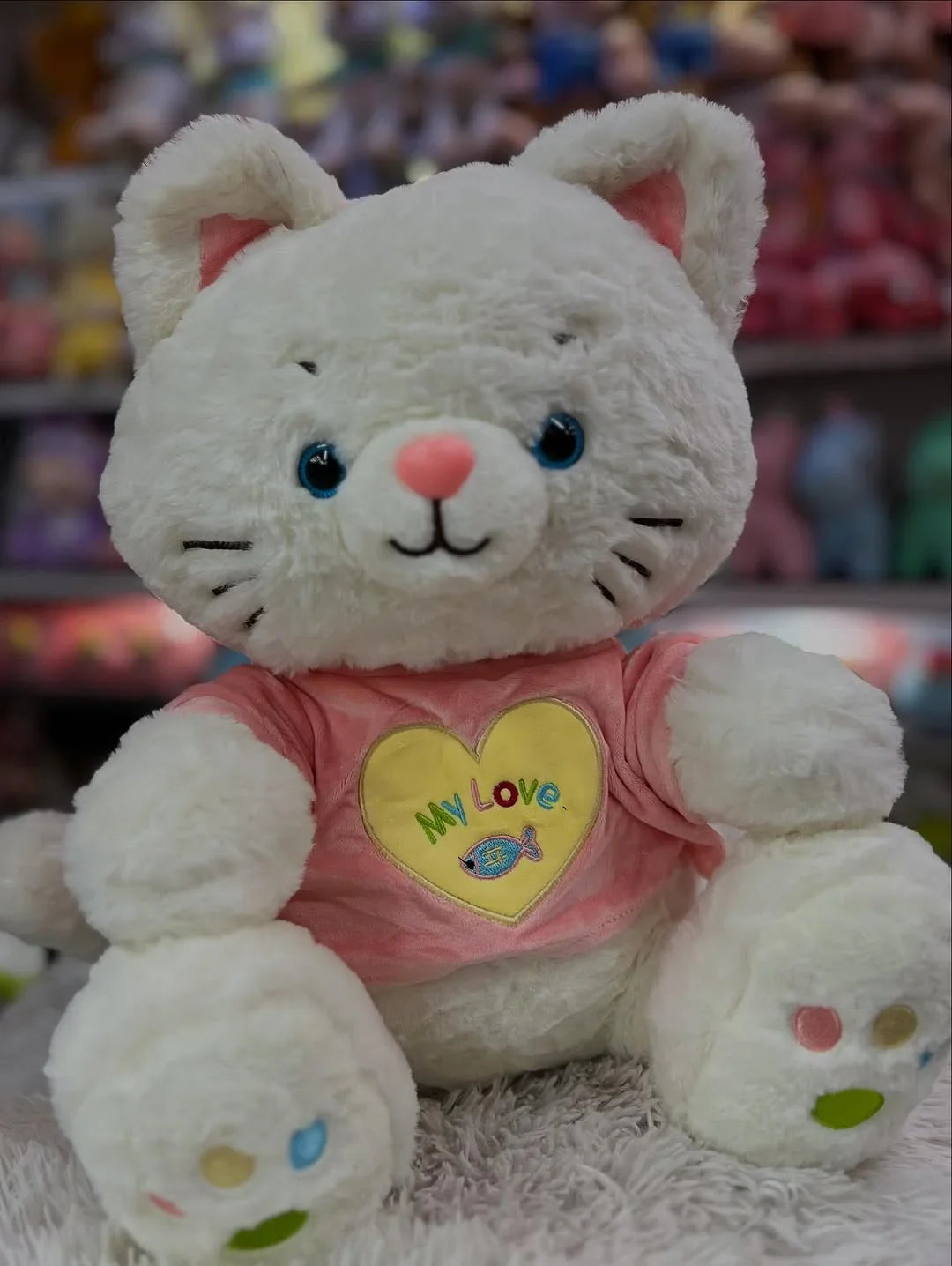 Cute Kitty Cat with Shirt (40 cm)