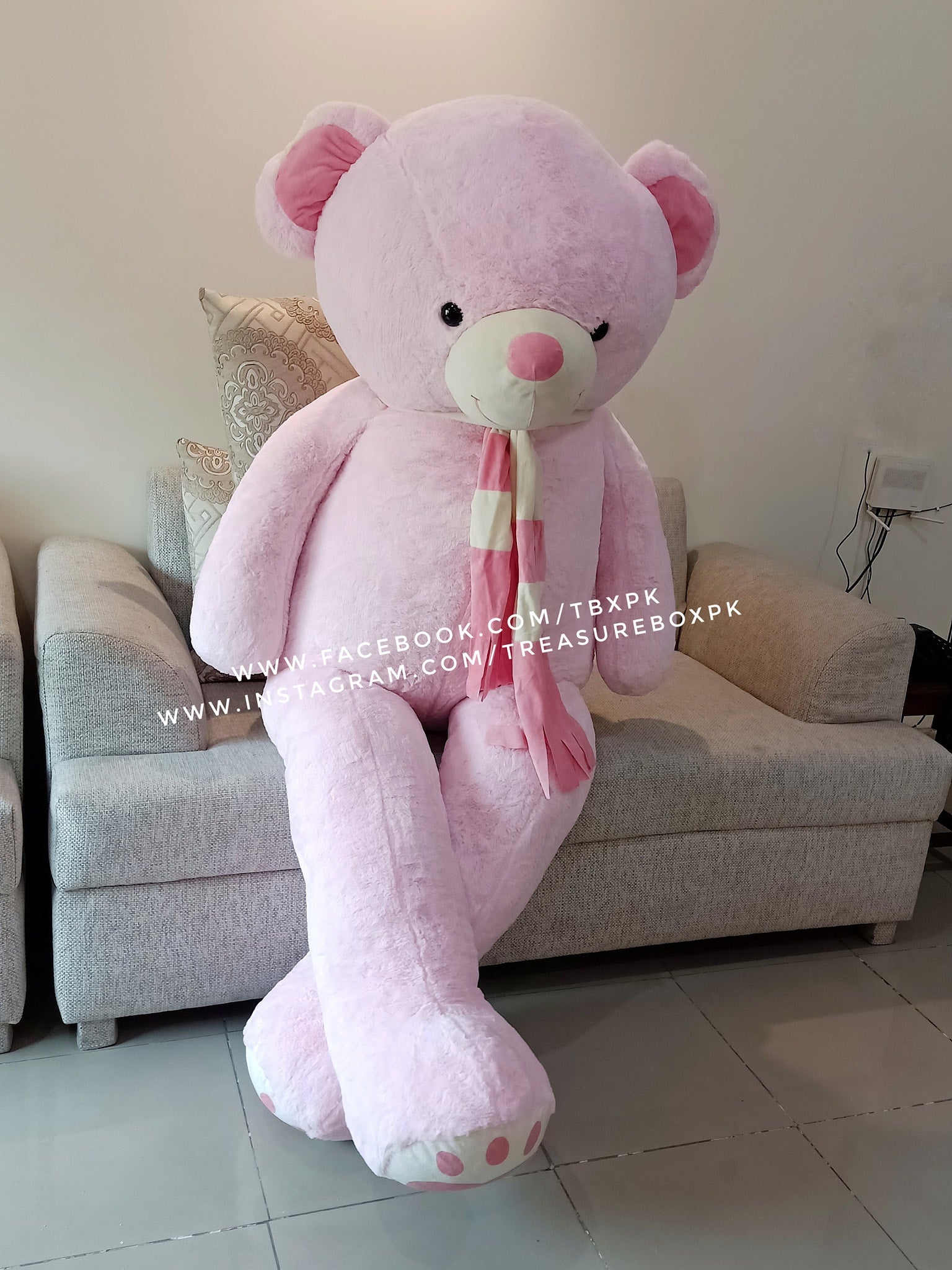 'StorMe' 6 Feet Teddy Bear