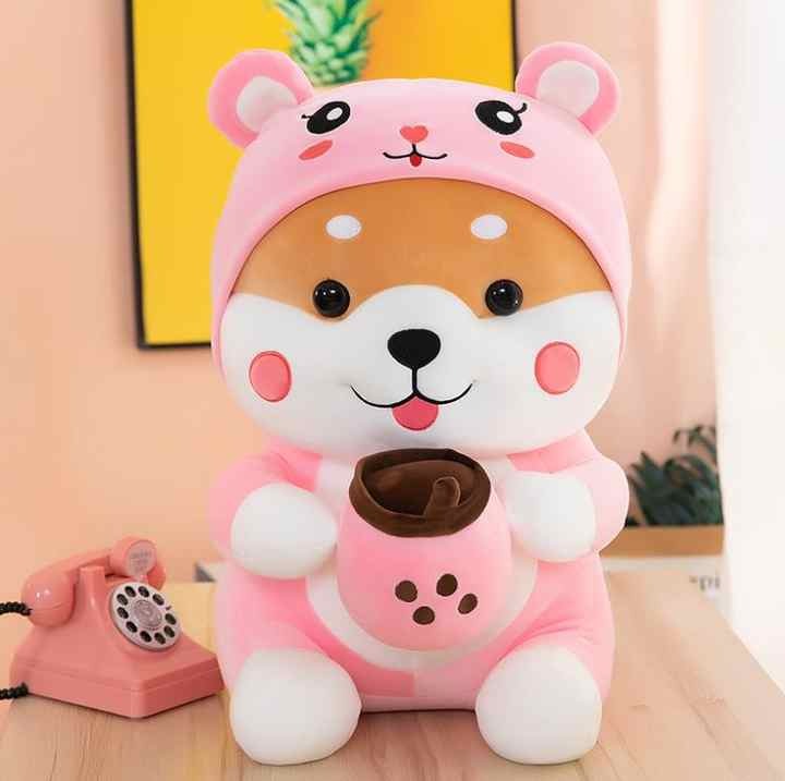 Cute Cartoon with Coffee