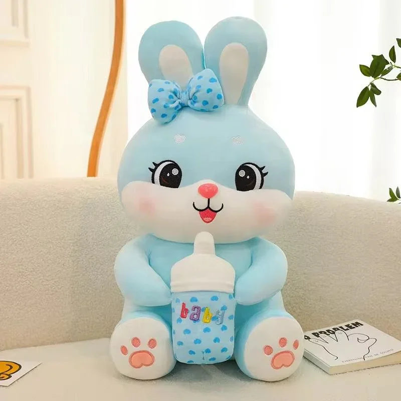 Cute Bunny with Feeder